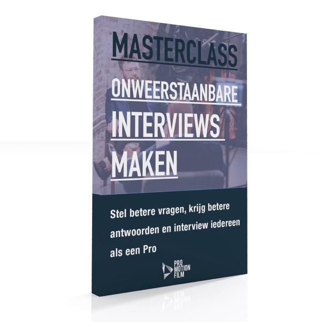 E-book over interviewen Cursus interviewen