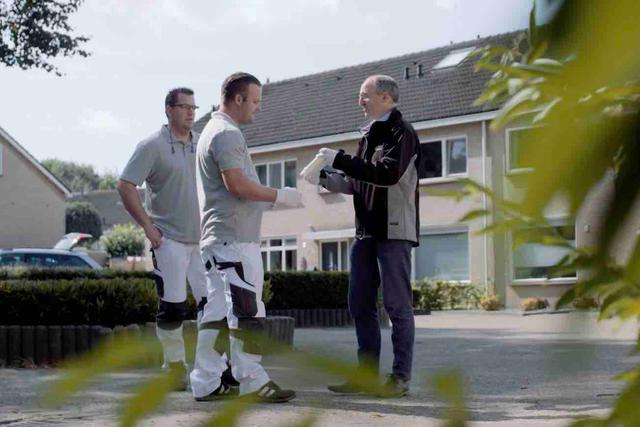 Still uit videoproductie van bouw en vastgoed film