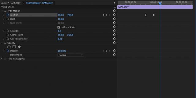 Keyframe Wat is een keyframe?
