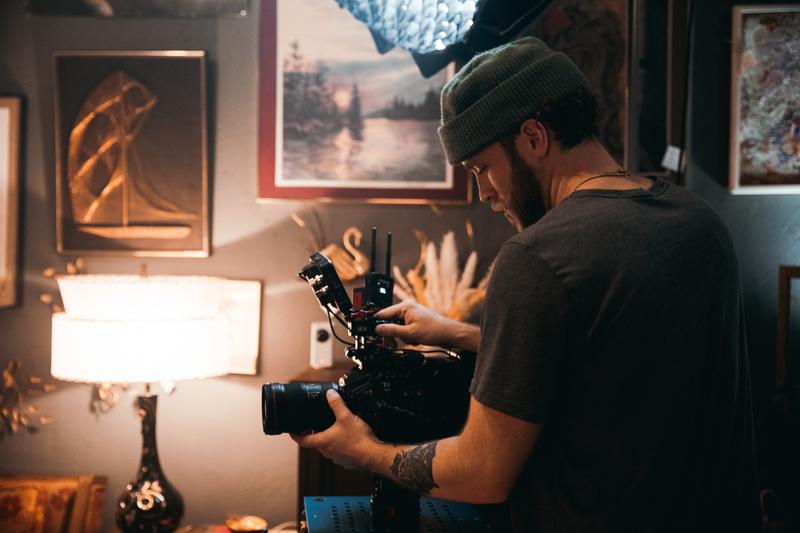 Tip: vanuit de hand filmen