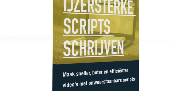 Script schrijven cursus Cursus script schrijven voor video