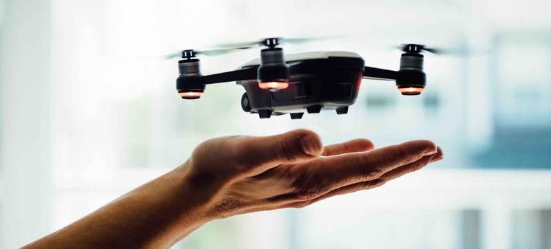 Filmen met een drone