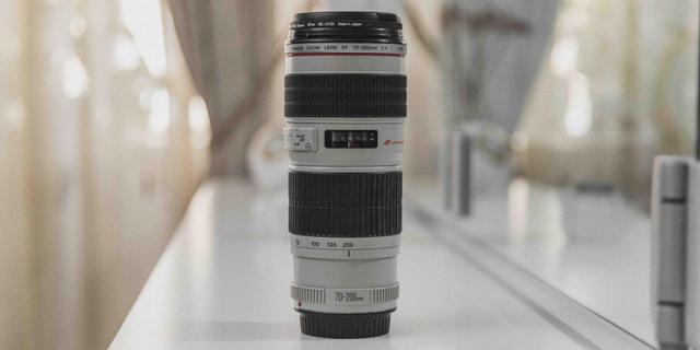 Voorbeeld van zoom lens