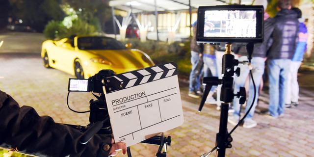Zo ziet een clapper board er uit