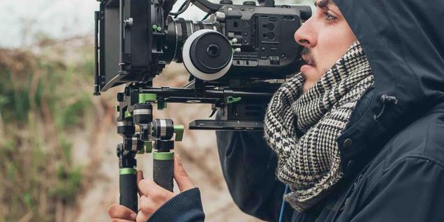 Camera met matte box