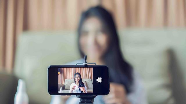 Vlog camera Vlog opnemen voorbeeld